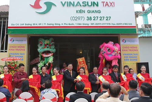 Vinasun Taxi khai trương chi nhánh mới tại Kiên Giang