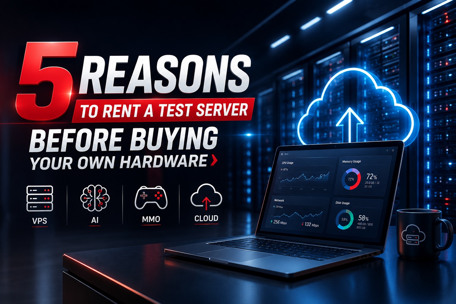 5 Reasons to Rent a Test Server Before Buying Your Own Hardware