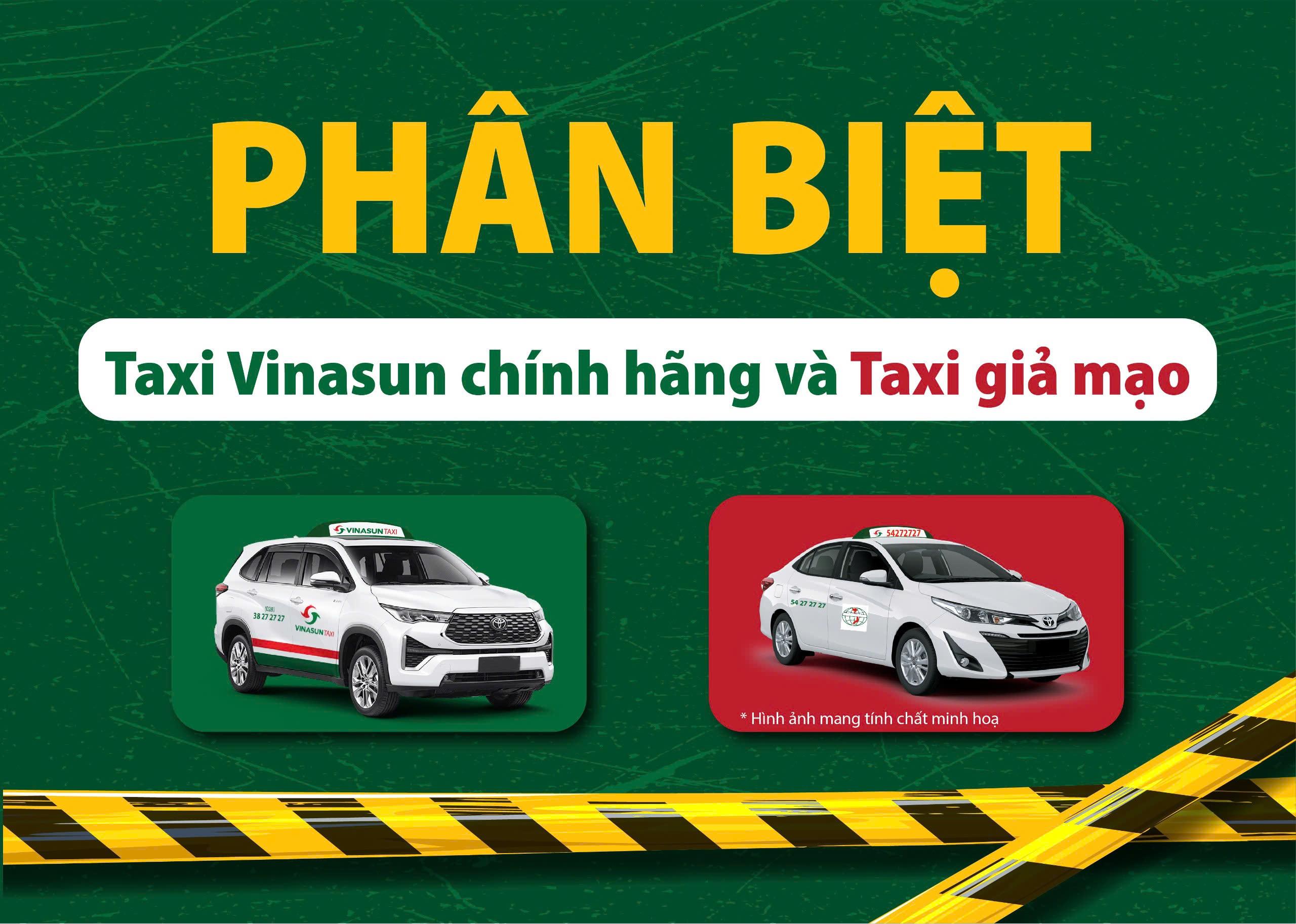Cảnh báo về tình trạng Taxi giả mạo Vinasun