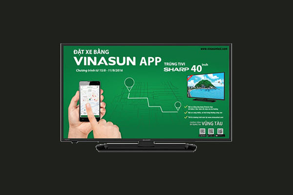 Dùng Vinasun App Trúng Tivi Sharp
