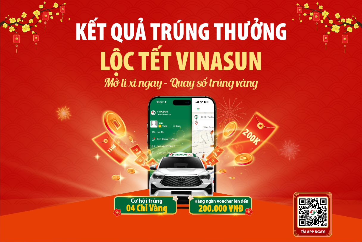 Kết quả chương trình “LỘC TẾT VINASUN – MỞ LÌ XÌ NGAY, QUAY SỐ TRÚNG VÀNG”
