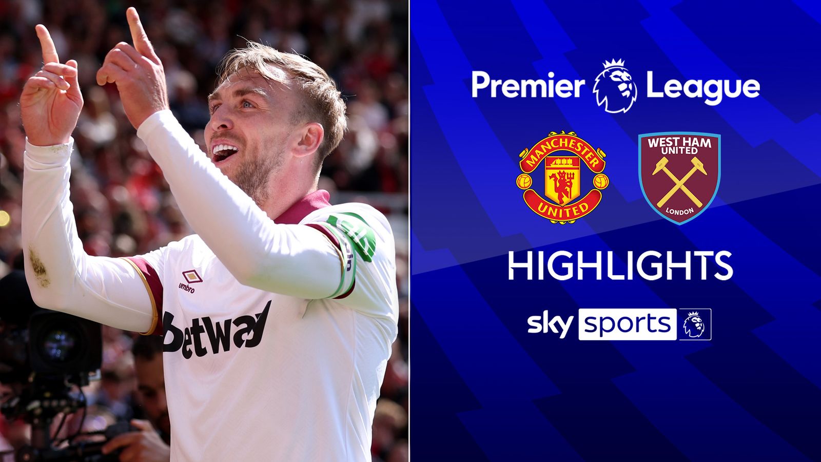 Kết quả trận đấu: Manchester United 0-2 West Ham United