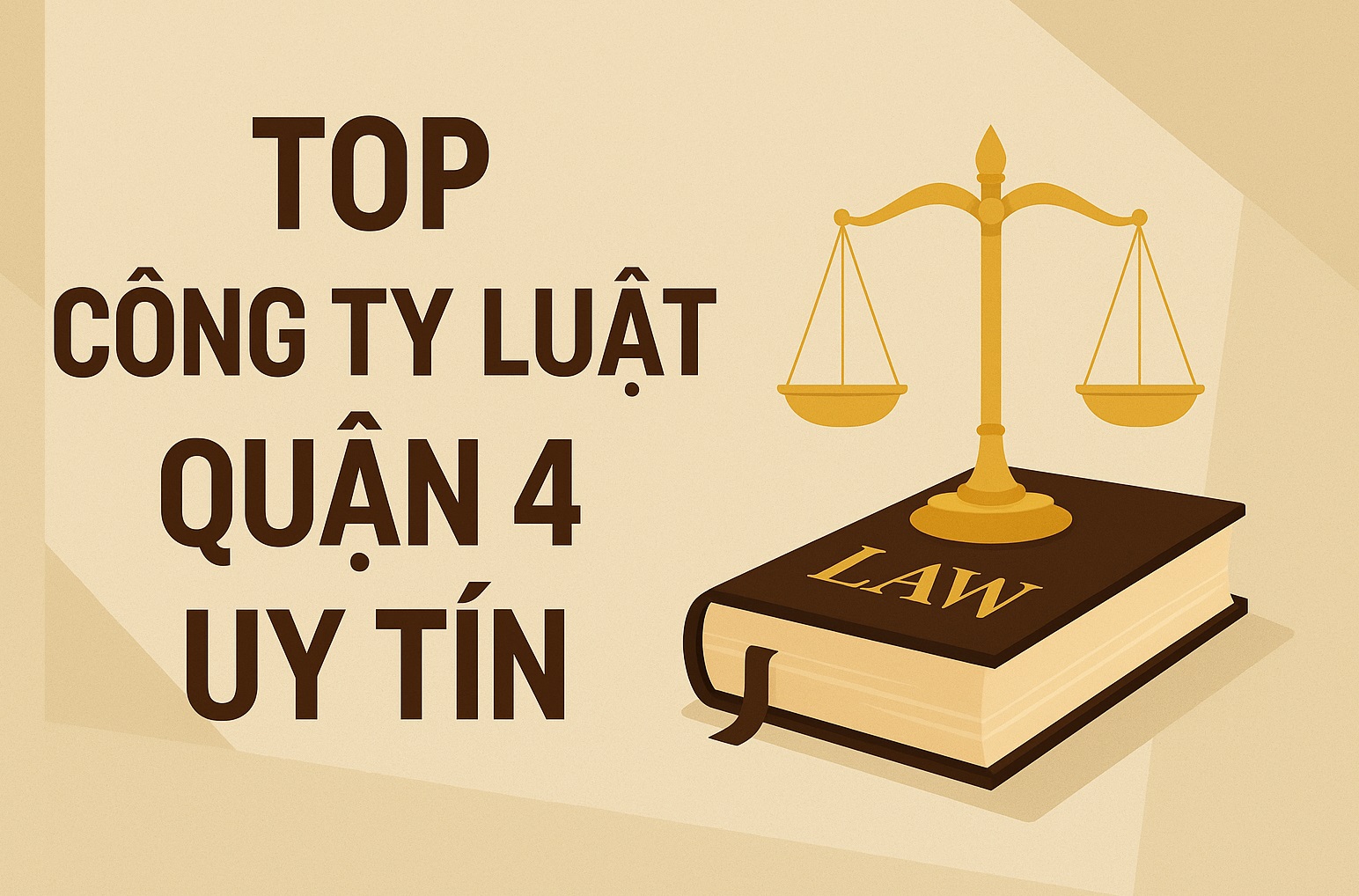 Top Công ty luật Quận 4 uy tín, tư vấn pháp lý hiệu quả