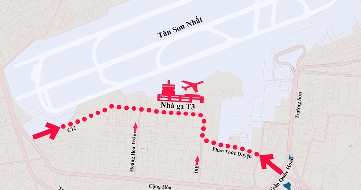 Hướng dẫn cách đi đến Nhà Ga T3 Tân Sơn Nhất thuận tiện nhất